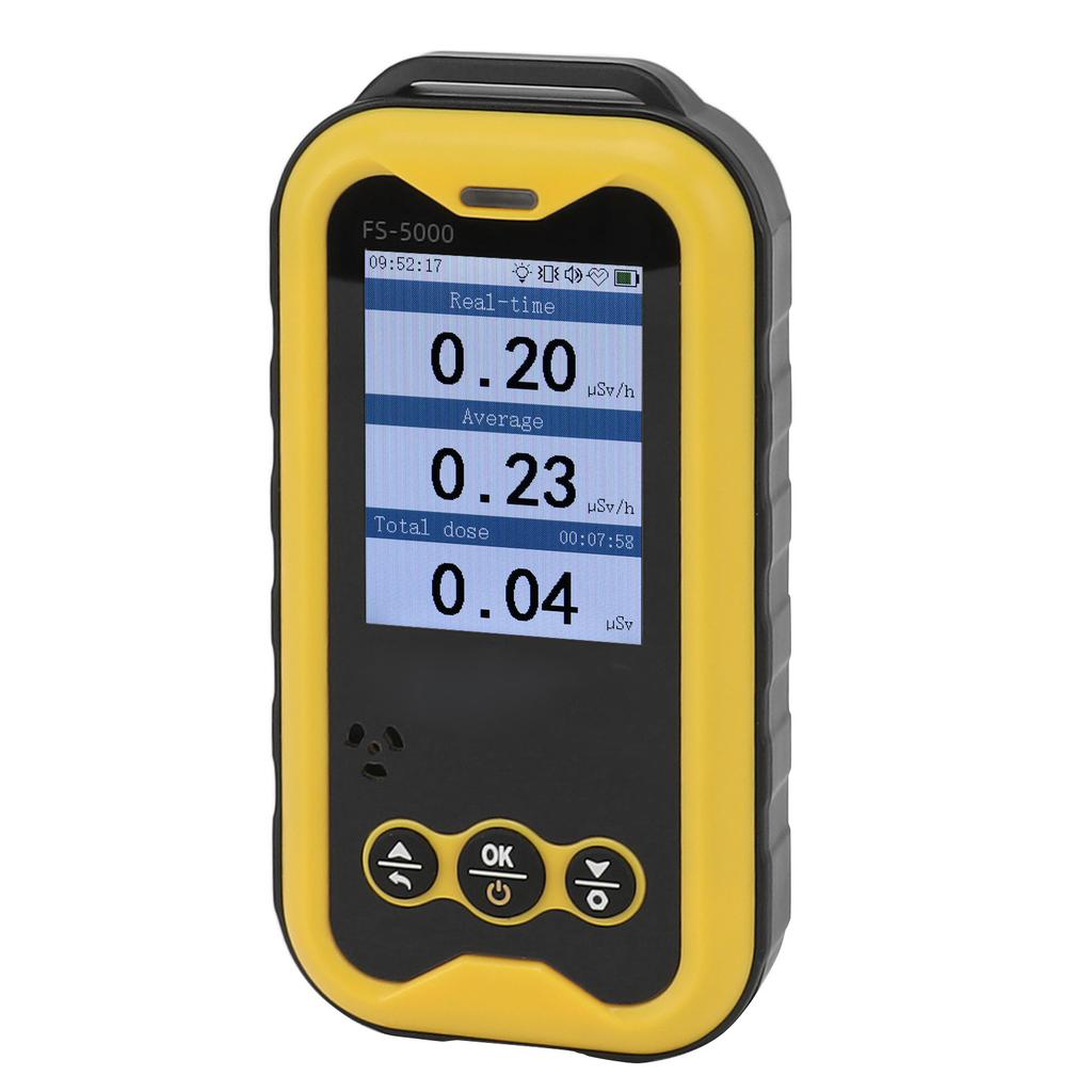 Portable Radiation Monitor Meter,   LCD Screen and   Threshold High Detection Detector with Alarm for X, Gamma and Beta Rays