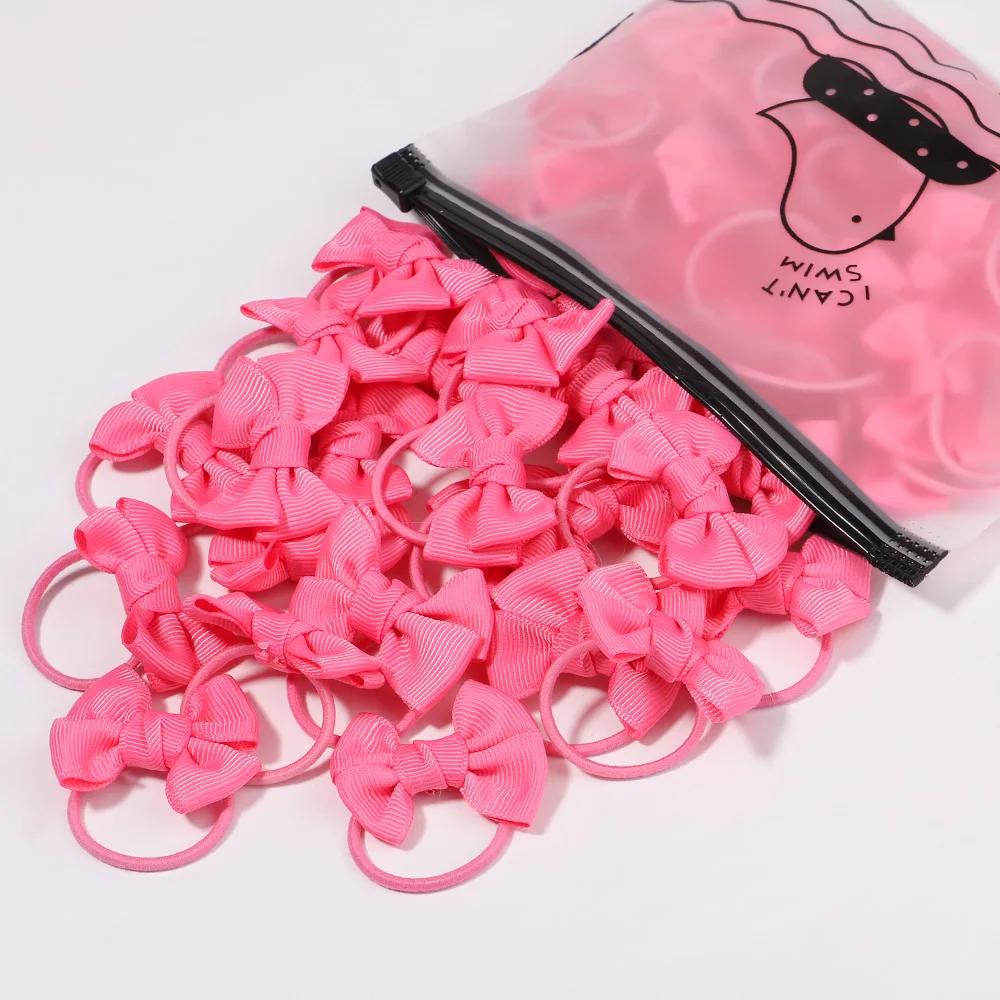 

5 шт. Детские резинки для волос Головной убор Девочки Скранчи Эластичная резинка для волос Детская веревка для волос Бант Резинка Набор Детские аксессуары