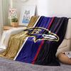 Baltimore Ravens2 Flannel Blanket, High quality Comfortable for All Seasons, Home Decor, Warmth and Comfort