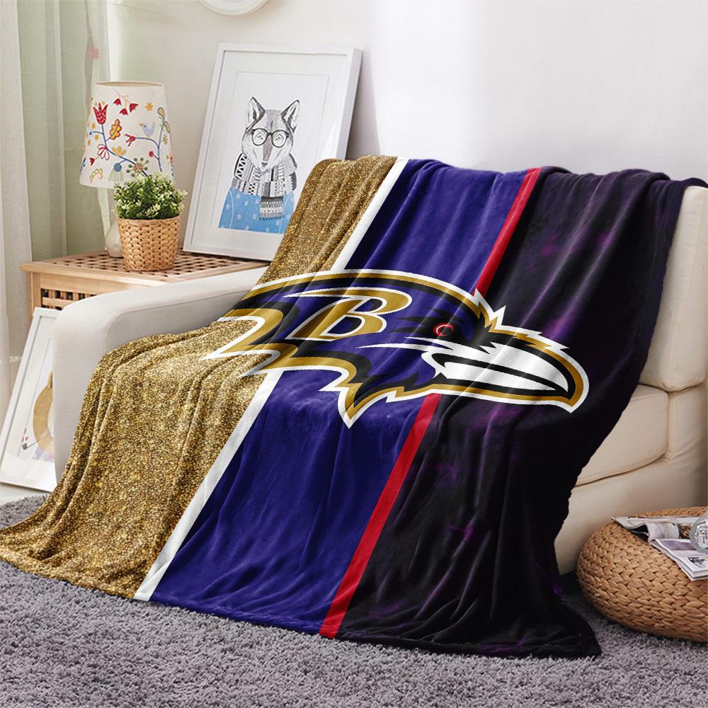 Baltimore Ravens2 Flannel Blanket, High quality Comfortable for All Seasons, Home Decor, Warmth and Comfort
