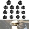 Ball Joint Kit 14pcs Universal Rubber Tie Rod End Suspension Steering Ball Joint Boots Dust Protector Cover Steering Accessory Replacement Kit