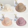 Summer Sun Hat With Wide Brim Breathable Straw Hat For Outdoor Beach Vacation