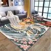 Charizard VS Blastoise Pattern Rug, Indoor/Outdoor Mat, for Picnic, Gameroom, Bedroom, Office, Living Room, Home Decor Carpet, Birthday Gift