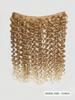 Synthetic 5 Clip In Hair Extensions Curly Hairstyle Hairpiece Natural  Hair For Women