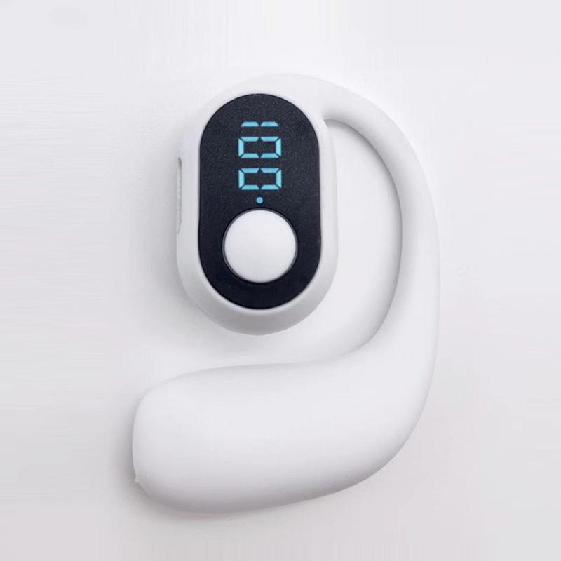 Ultra-Long Battery Bluetooth Headphones: Over-ear, Noise Cancelling, with Digital Battery Display.