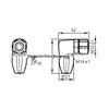 Original IFM EVC811 Sensor Wiring Socket - New, In Stock, 1-Year Warranty.