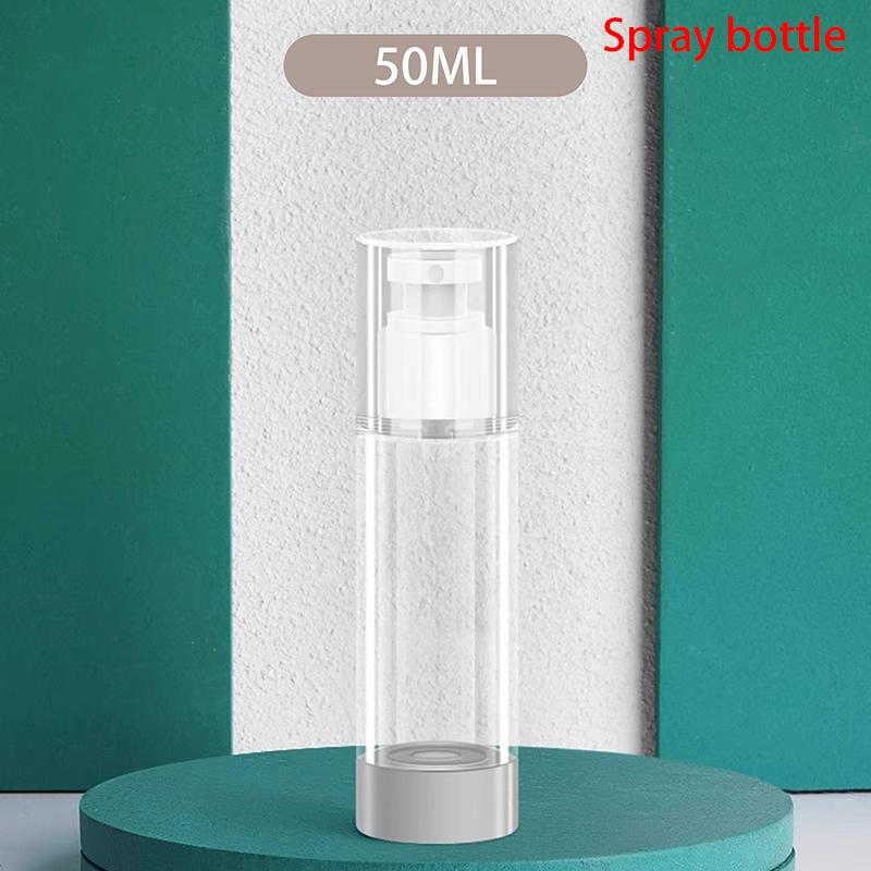 Clear Airless Pump Bottles – 15ml To 100ml, Travel-Friendly Containers for Creams, Gels, and Lotions