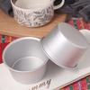 5Pcs Round Shape Eggs Tart Moulds Small Tin Cake Mold Pan Nonstick Cupcakes Cup  Home Kitchen
