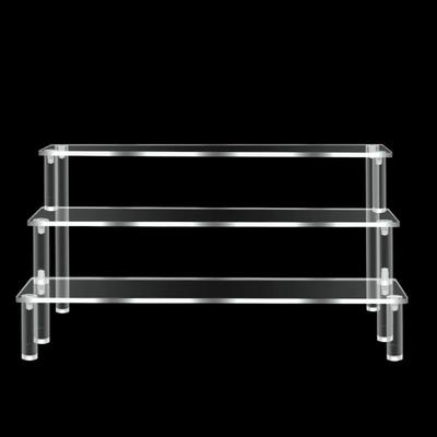 Multilayer Acrylic Display Stand for Figurines & Jewelry
