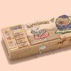Double Password Pen Box Double-Layer Stationery Box Multifunctional Pen Bag  Students