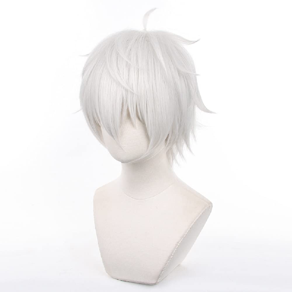 RyuuCos Blue Locks Nagi Seishiro Heat School Cultural Festival Wig, Resistant, Disguise, Costume, Gift, Cosplay, Event, Halloween, Christmas,