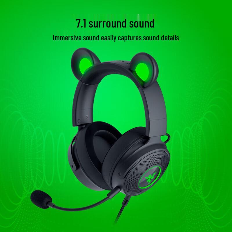 Razer Kraken Kitty Pro V2 Wired Gaming Headset