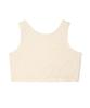 Bikini Bender Farid Crochet Back Ribbon Sleeveless Crop Top