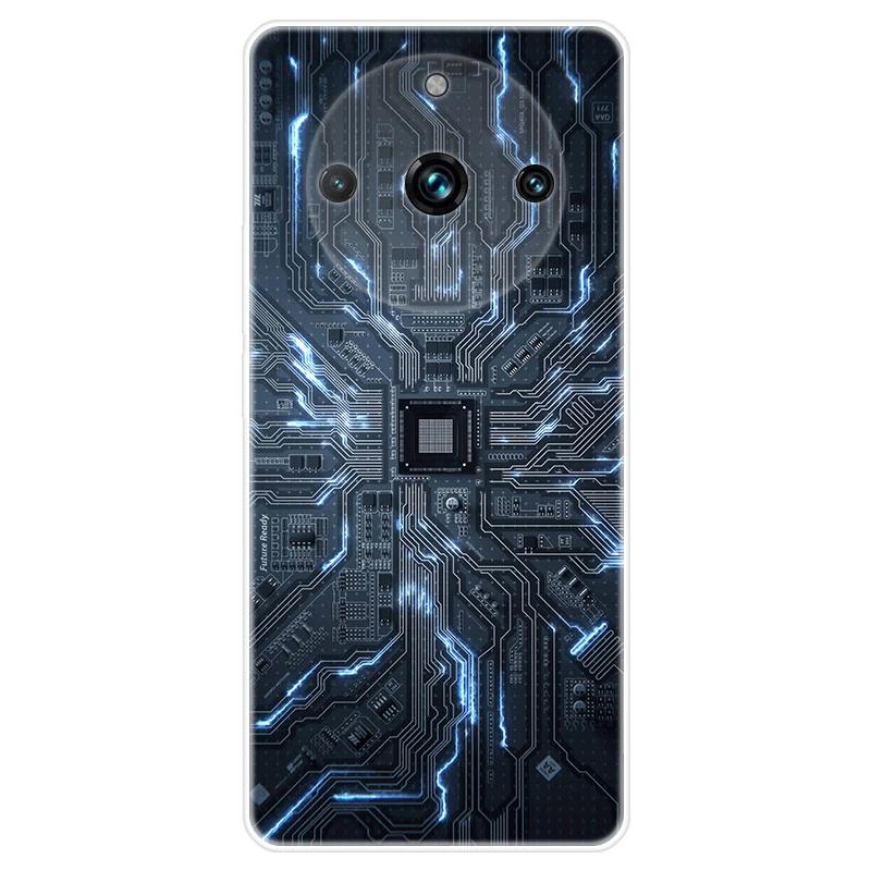 Pro Realme 11 Pro Pouzdro Realme11 Pro+ Měkký silikonový zadní kryt Kreslený obal na telefon Módní