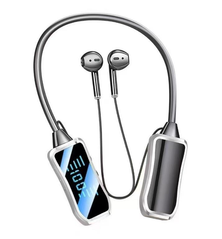 

Wireless Neckband Headphones with Noise Cancellation for Music & Calls, Compatible with OPPO, Vivo, Apple No Accessories