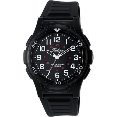 [Citizen Q&Q] Analog Watch 100m Water Resistant Urethane Band VP84-854 Men's Black