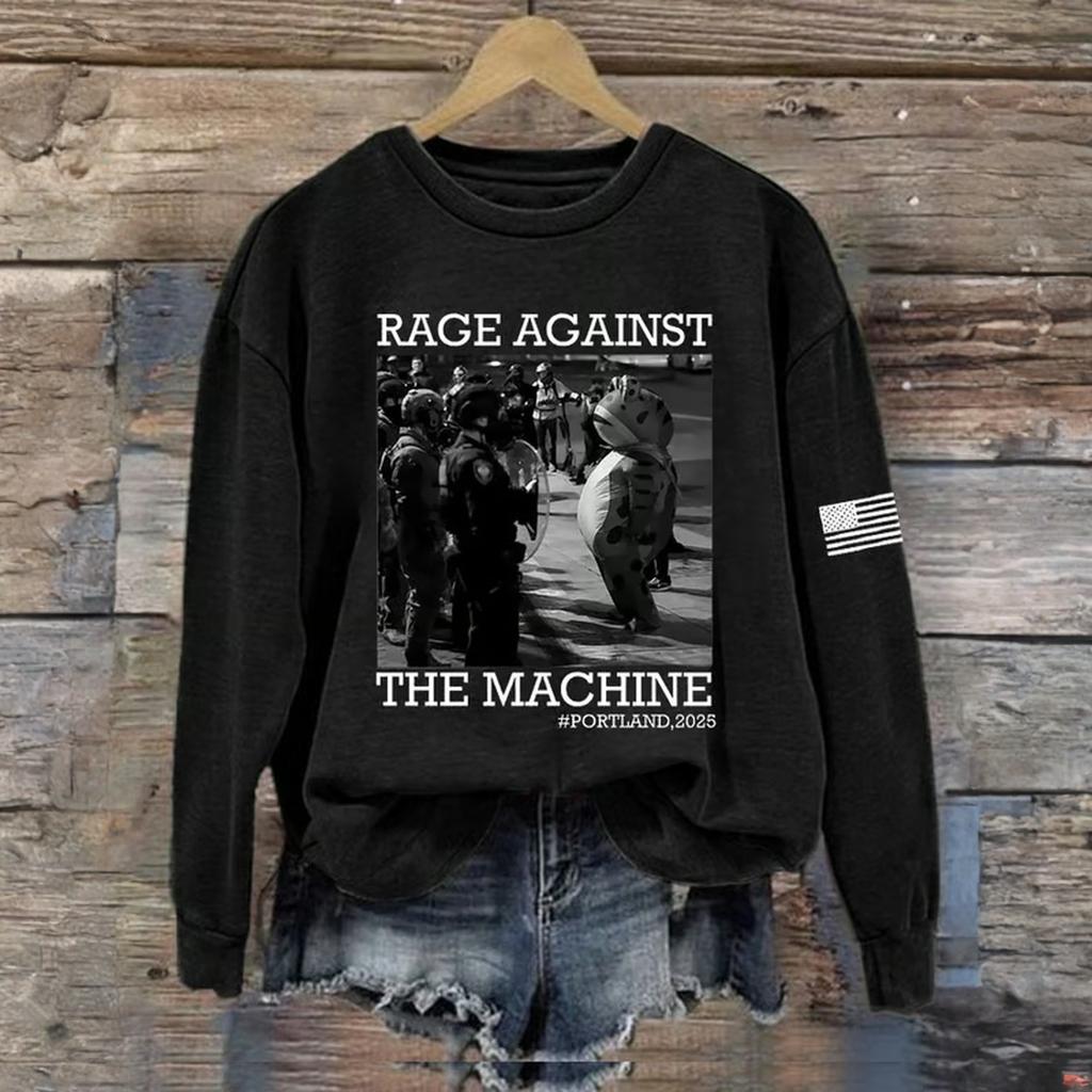 Women's Fashion Daily Versatile Casual Sweatshirts Long Sleeve Round Neck Top Sweatshirts