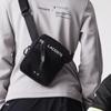 Lacoste Modische tragbare tägliche Nylon-Schulter-Crossbody-Tasche mittel Unisex-Taschen Schwarz NU3797UH-000