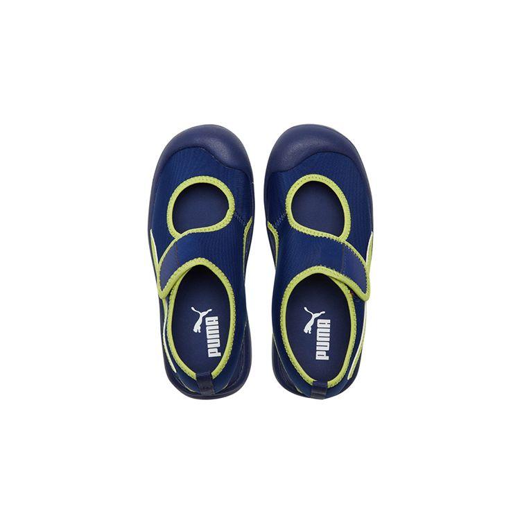 Puma Aquacat Sports Low-Top Kids Running Shoes Kids sneaker Blue Yellow 372157-07