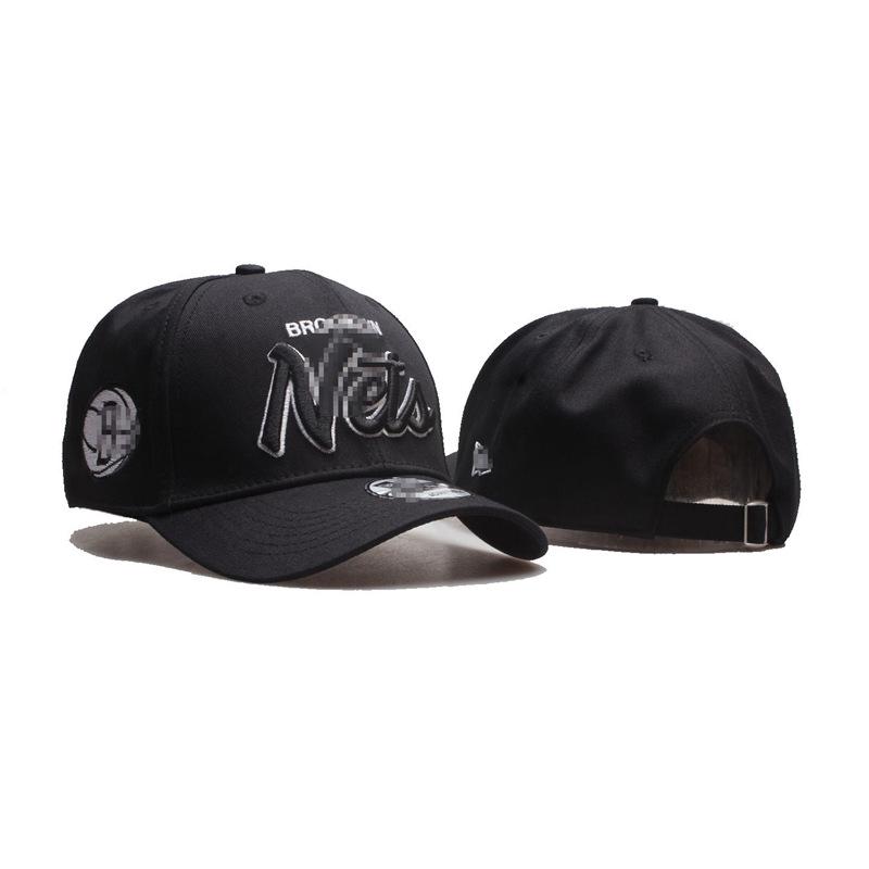 Embroidered Flat Brim NBA Cap for Men & Women - New American Hip Hop Style