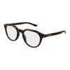 Gucci Optical Glasses [Available Prescriptions] Integrated Plate 002 (Havana Color Frame/transparent Film) 49 Dust Bag + Glasses Case (random Color)
