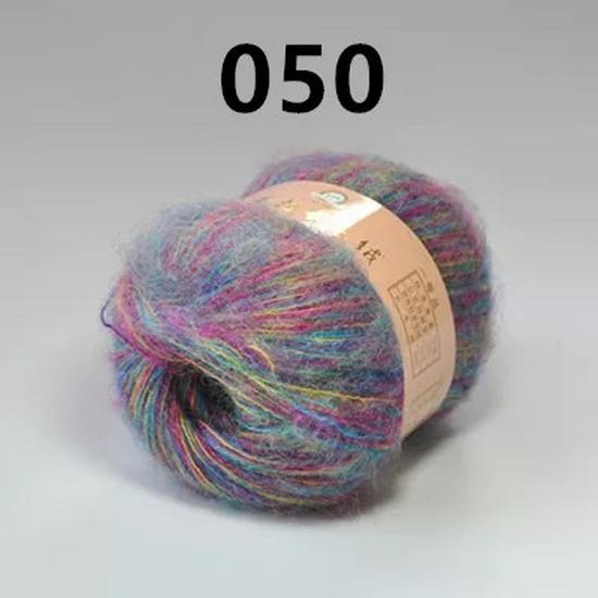 Премиальная эластичная пряжа для вязания из ангоры, мохера и шерсти