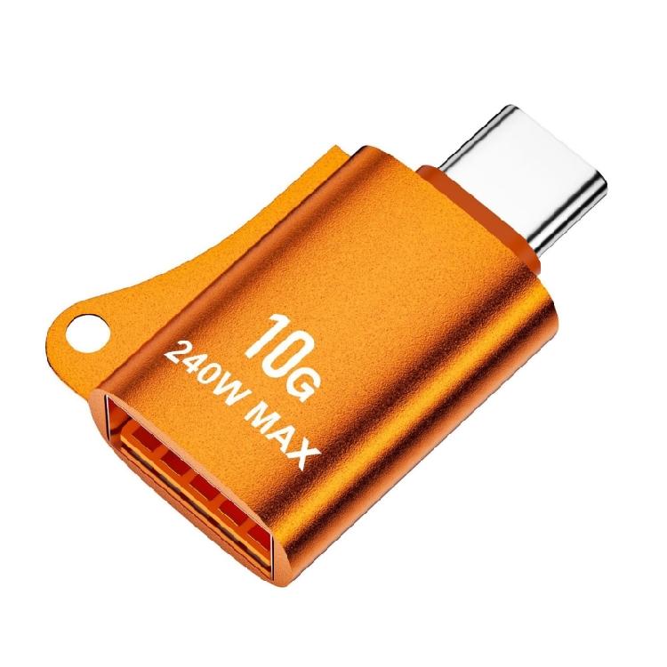 USB C Male to USB 3.0 A Female Adapter, 10Gbps File Transfer OTG Functionality Adapter for Cameras and Gamepads