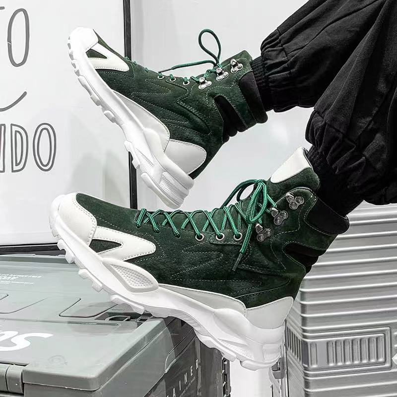 Men Winter Fashion Casual Luxury Platform Shoes Boots Classic Outdoor Activities Warm Male Formal Sneakers Original