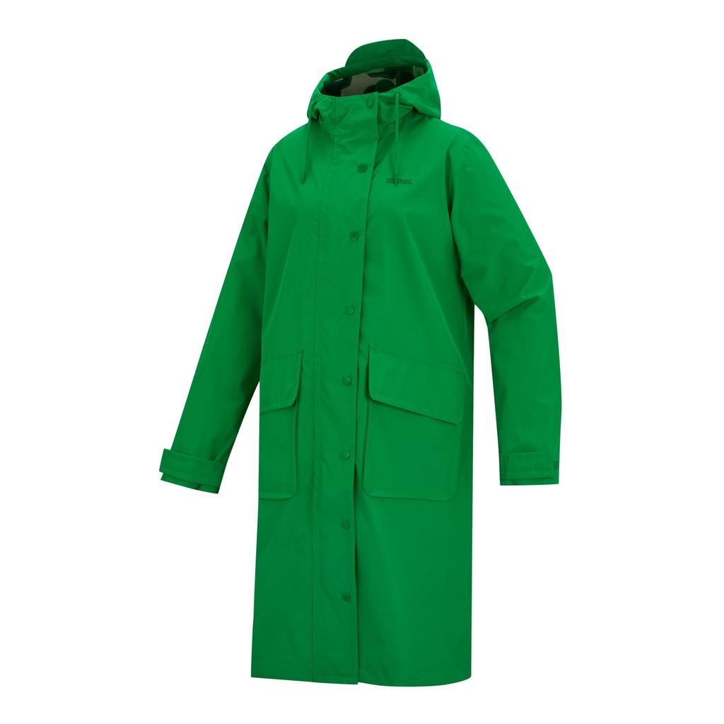 Regatta Womens/Ladies Orla Kiely Giant Square Flower Long Length Waterproof Jacket