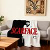 Classic Movies S-Scarface Blanket Super Warm Comfortable Plush Throw Blanket Child Home Sofa Bedroom Gift