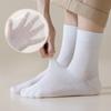 10/5/1 Pairs Men's Mid-tube Mesh Socks Ultra-thin Deodorant Sweat-absorbent Breathable Socks Business Casual Men's Long Socks Trendy