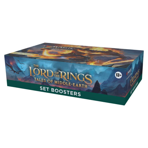 Magic: The Gathering Lord of the Rings: Middle-earth Legends Set Booster, English Version, 30 Packs, MTG Trading Cards, Wizards of the Coast, D1523000
