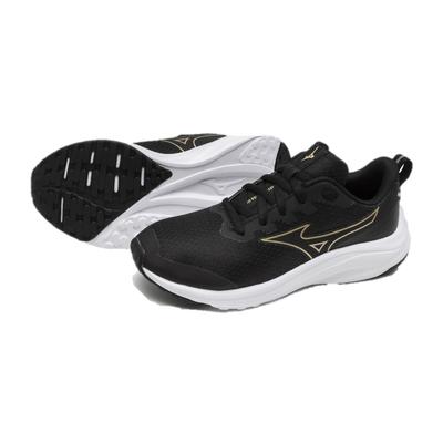 Esperanzer Junior Lightweight Athletic Shoes for Elementary School Size Black and Gold Jr. Shoes, Boys, 22.0 Cm, 3E,