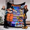 Coperta Personalizzata con Nome - Design Stampa Dragon Ball, Coperta per Divano, Letto, Viaggio, Campeggio - Morbida e Calda, Ottimo Regalo