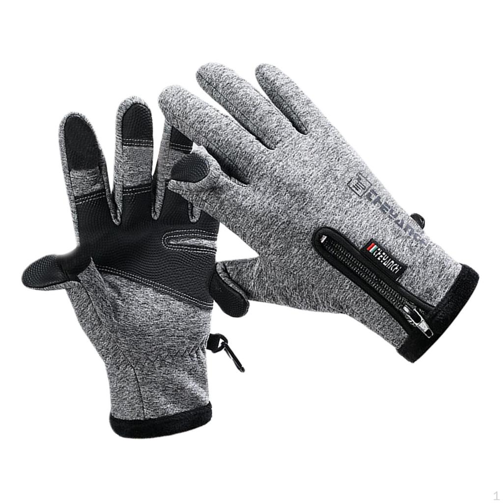 Buy Winter Gloves Thicken Warm Resistant Fit for Outdoor Snow