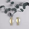 Wall Hanging Creative Plant Simple For Living Room Frame Vase Gold rose Gold Golden Home Decor Home Decoration