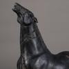 Horse Figurine with Base Rustic Decor Distressed for Living Room