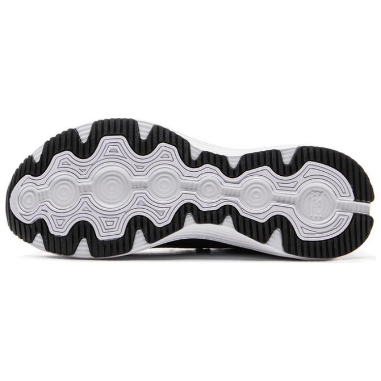 Li-Ning Comfortable Versatile Shock Absorbing Non-Slip Wear-Resistant Low-Top Casual Running Shoes Women sneaker Black White Purple ARHV022-2