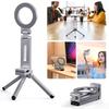Magnetic Tripod 360 Adjustable Clip Folding Magnetic Phone Stand Aluminium Mini Magnetic Phone Tripod for iPhone & for MagSafes