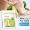 Fayankouavocado Exfoliační maska na nohy Pedikúra nohou Odstraňuje odumřelou kůži Hydratační peeling na nohy Masky na nohy Péče o pokožku