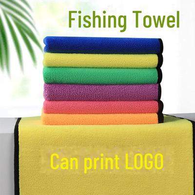 Double-Sided Water-Absorbent Fishing & Car Wash Towel with LOGO