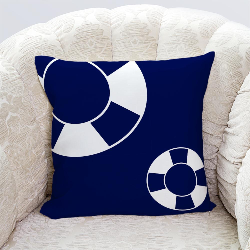 Kissenbezüge mit maritimen Motiven, Sofakissenbezüge fürs Wohnzimmer, Nachttischkissenbezüge fürs Schlafzimmer, Geschenkideen zur Dekoration