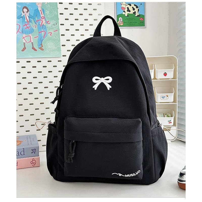 New High-value Japanese Ins Fresh and Sweet Candy-colored Backpack, Lightweight and Large-capacity Backpack for Junior High School Students