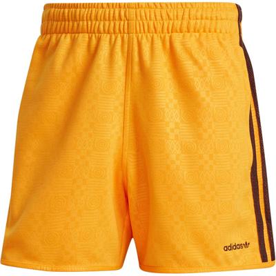 Striped Elastic Comfort Casual Shorts Men Bottoms Orange JC6514