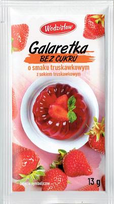 Strawberry JELLY WITHOUT SUGAR Wodzisław KETO Strawberry Juice 13 G FIT