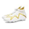 Men Football Boots Long Spikes High Ankle Soccer Shoes AG/TF Kids Outdoor Grass Cleats Soccer Boots Training Sport Football Shoes