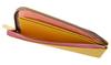 LiBERTE zipper long wallet 0351046 Yellow L-shaped