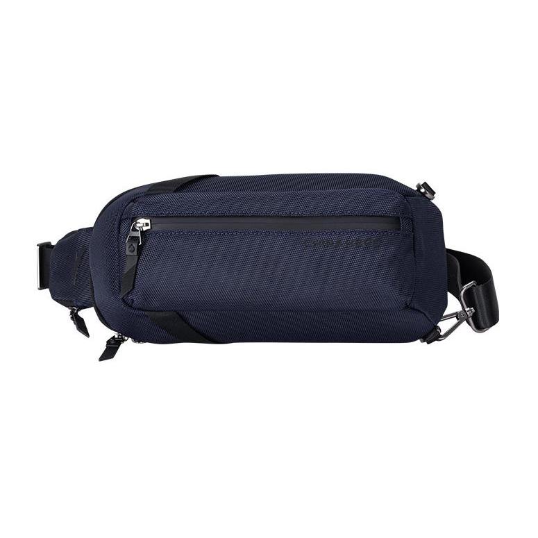 New Anta Variety Training Collection Fabric Crossbody Bags Sling Bags Men's Midnight Blue 192427131-2