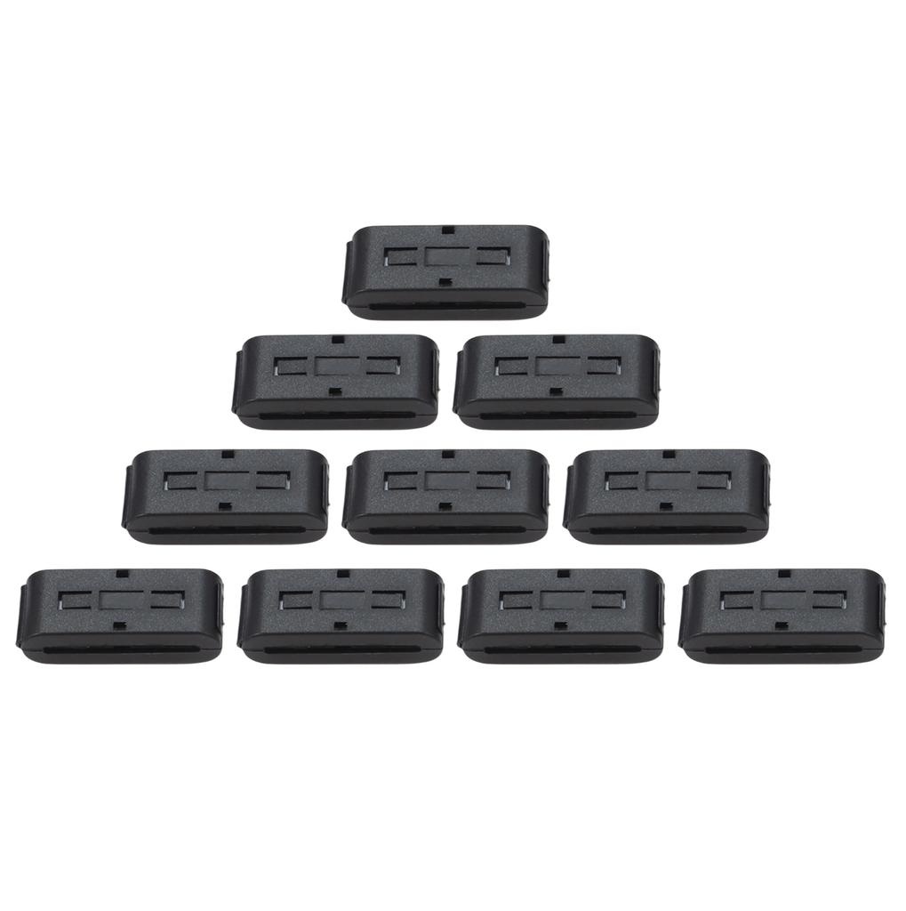Ferrite Cores for Electromagnetic Interference Reduction 10PCS Clip Set Designed for USB Mouse and Keyboard Cables