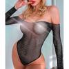 Rhinestone Erotic Lingerie Babydoll Dress Lingerie Porn Role Play Women Sexy Lingerie Cosplay Sexy Costumes Sleepwear Underwear